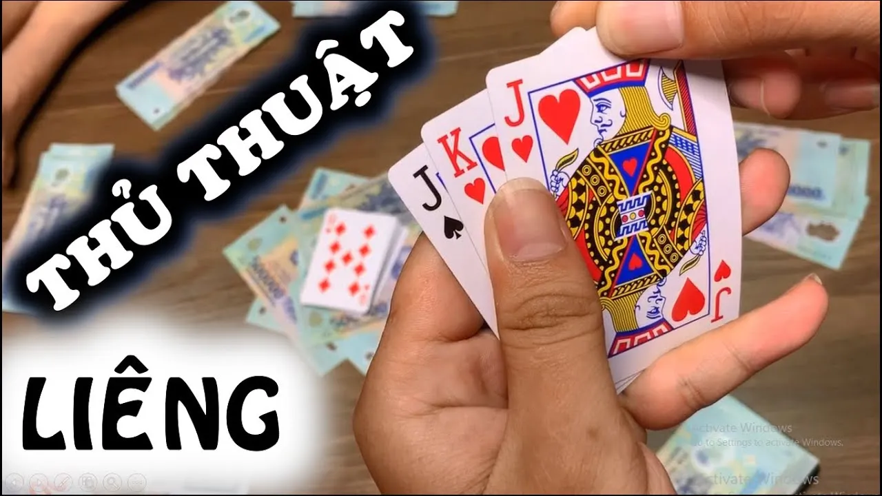 Chiến thuật và cách chơi game bài Liêng Ba Cây 